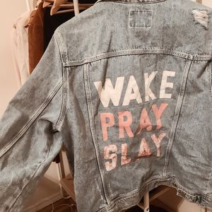 Hand-painted Denim Jacket